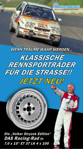 Roll Up Klassische Rennsportfelgen